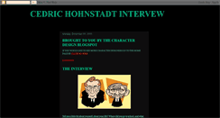 Desktop Screenshot of cedric-hohnstadt-intervew.blogspot.com