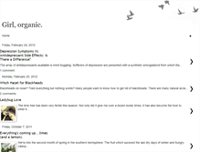 Tablet Screenshot of girlorganic.blogspot.com