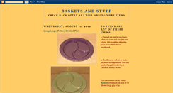 Desktop Screenshot of basketnstuff.blogspot.com