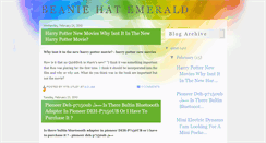 Desktop Screenshot of beanhemeral.blogspot.com