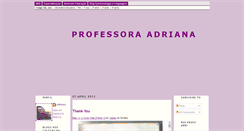 Desktop Screenshot of profeadri.blogspot.com