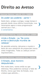 Mobile Screenshot of direitoaoavesso.blogspot.com