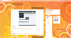 Desktop Screenshot of matematicas-problemas.blogspot.com