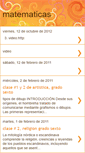 Mobile Screenshot of matematicas-problemas.blogspot.com