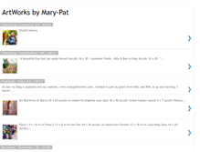 Tablet Screenshot of mary-patforrest.blogspot.com