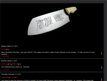 Tablet Screenshot of kitchenwords.blogspot.com