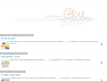 Tablet Screenshot of aniamiskiewicz.blogspot.com
