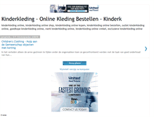 Tablet Screenshot of kinderkleding-online.blogspot.com