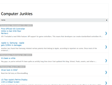 Tablet Screenshot of compjunkies.blogspot.com
