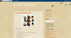 Desktop Screenshot of all-sushirecipe.blogspot.com