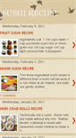 Mobile Screenshot of all-sushirecipe.blogspot.com