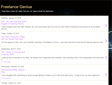 Tablet Screenshot of freelancegenius.blogspot.com