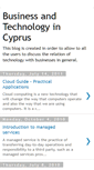 Mobile Screenshot of businessandtechnologyincyprus.blogspot.com