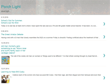 Tablet Screenshot of porchlightstreetlight.blogspot.com