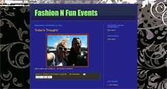 Desktop Screenshot of fashionnfunevents.blogspot.com