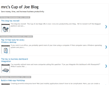 Tablet Screenshot of mrc-productivity.blogspot.com