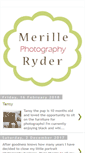 Mobile Screenshot of merillejanephotography.blogspot.com