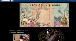 Desktop Screenshot of japon-teunkimono.blogspot.com