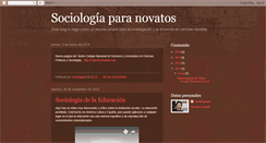 Desktop Screenshot of juandasociologo.blogspot.com