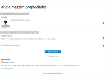 Tablet Screenshot of aliciamazzini.blogspot.com