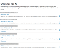 Tablet Screenshot of christmas4all.blogspot.com