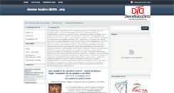 Desktop Screenshot of donneteatrodiritti.blogspot.com