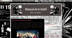 Desktop Screenshot of manualdeloinutil.blogspot.com
