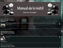 Tablet Screenshot of manualdeloinutil.blogspot.com