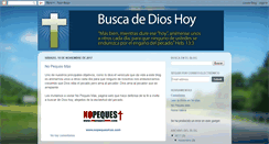 Desktop Screenshot of buscadedioshoy.blogspot.com