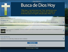 Tablet Screenshot of buscadedioshoy.blogspot.com