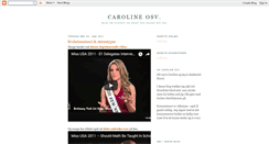 Desktop Screenshot of carolineosv.blogspot.com