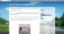 Desktop Screenshot of escolaesthercrema.blogspot.com