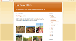 Desktop Screenshot of houseofhsus.blogspot.com