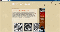 Desktop Screenshot of maze-for-press.blogspot.com