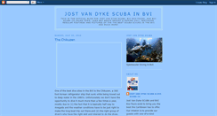 Desktop Screenshot of jostvandykescuba.blogspot.com