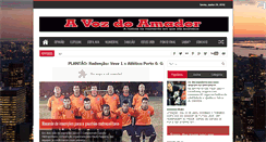 Desktop Screenshot of jornalavozdoamador.blogspot.com