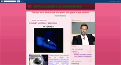 Desktop Screenshot of introinformatica2.blogspot.com