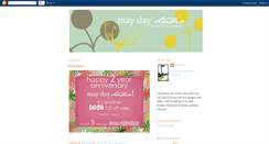 Desktop Screenshot of maydaystudiodesigns.blogspot.com