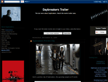 Tablet Screenshot of daybreakers-movie-trailer.blogspot.com