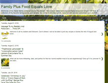 Tablet Screenshot of familyplusfoodequalslove-dottie.blogspot.com