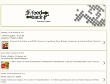 Tablet Screenshot of feedback-asociacion.blogspot.com