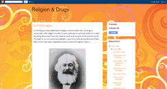 Desktop Screenshot of drugreligion.blogspot.com