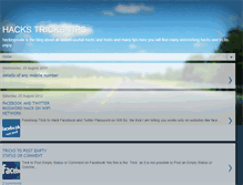 Tablet Screenshot of hackingdude.blogspot.com
