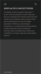 Mobile Screenshot of misplacedconcreteness.blogspot.com