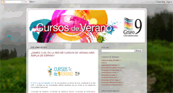 Desktop Screenshot of cursosveranog9.blogspot.com