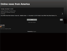 Tablet Screenshot of onlineamericanews.blogspot.com
