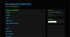 Desktop Screenshot of maximumlink.blogspot.com