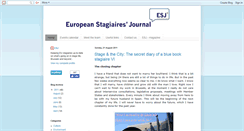 Desktop Screenshot of esj-2011.blogspot.com