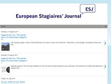 Tablet Screenshot of esj-2011.blogspot.com