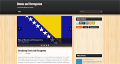 Desktop Screenshot of bosnaandhercegovina.blogspot.com